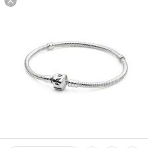 Pandora Iconic Silver Charm Bracelet - 7.5"
